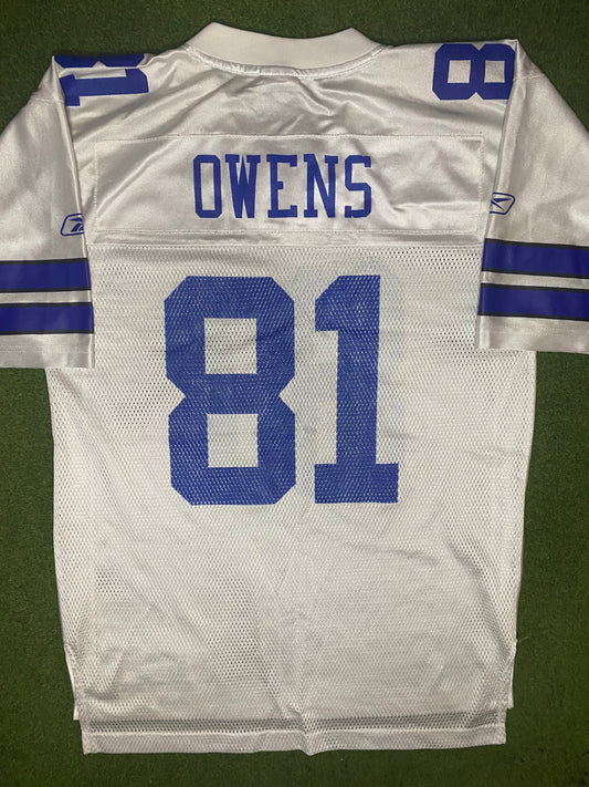 2006-2008 Dallas Cowboys - Terrell Ownes #81 - Vintage NFL Jersey (Medium) - Gametime Vintage