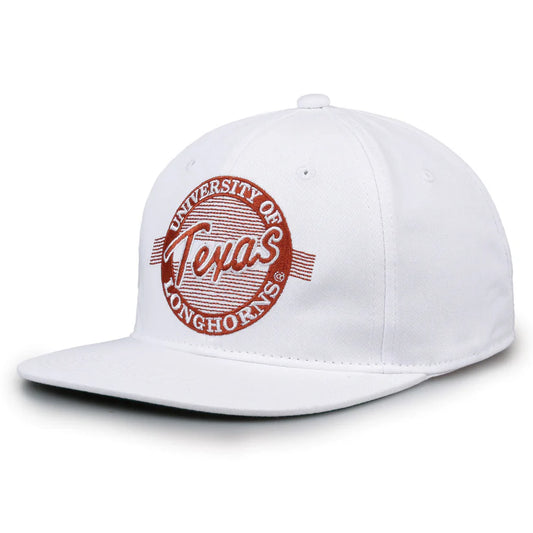 Texas Longhorns Retro Circle Snapback Hat