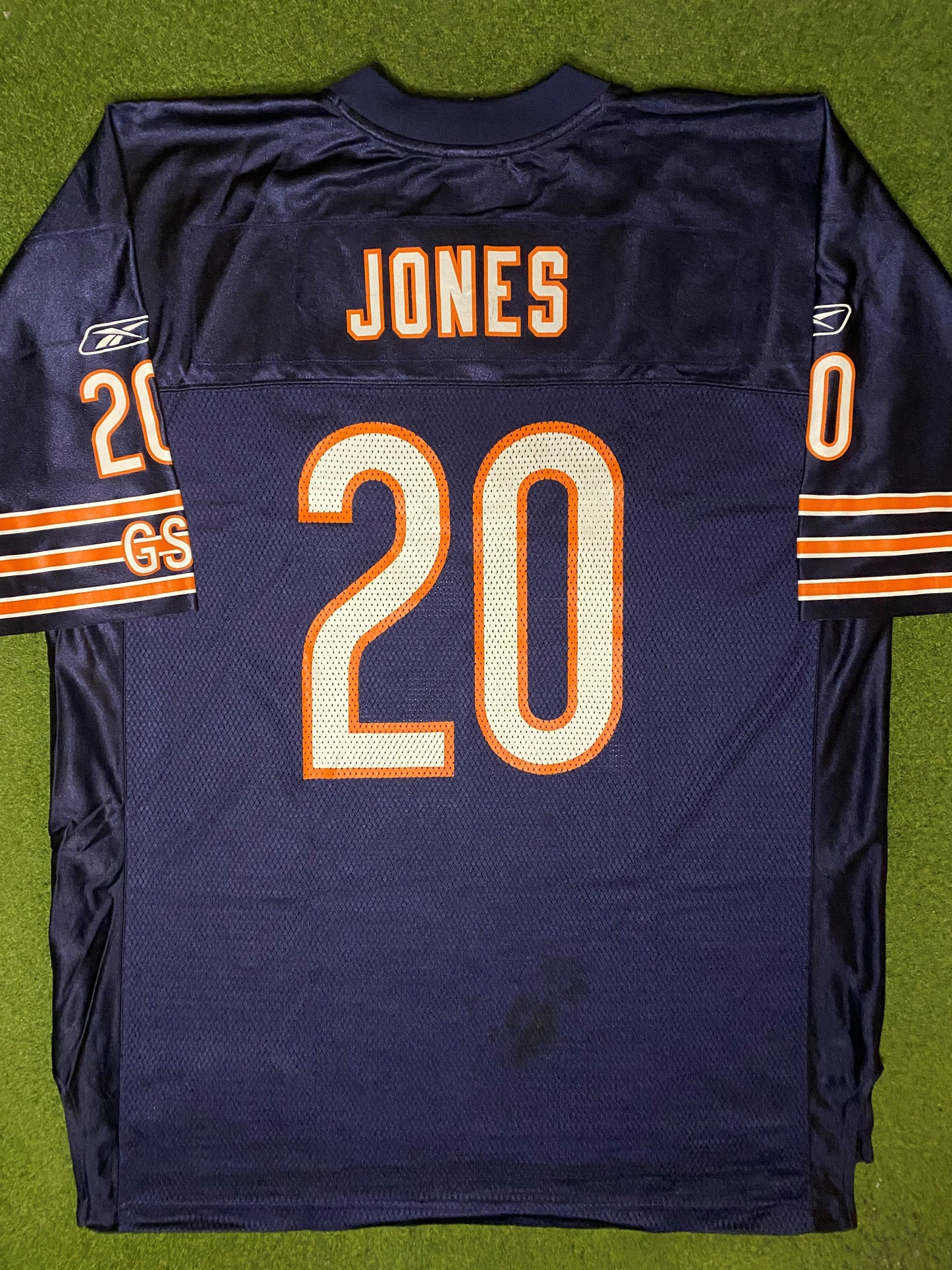 2004-2006 芝加哥熊队 - Thomas Jones #20 - 复古NFL球衣 (XL)