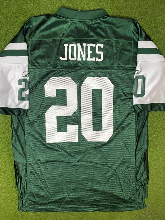 2007-2009 New York Jets - Thomas Jones #20 - Reebok Authentic - Vintage NFL Jersey (Large) - Gametime Vintage
