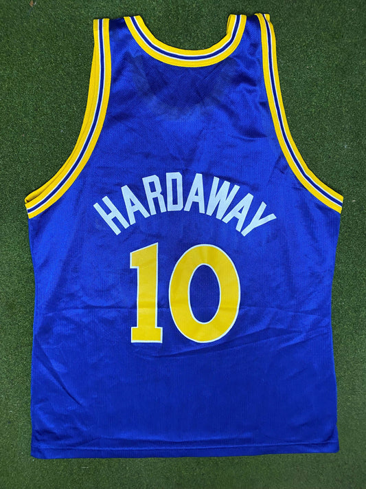 1990-1995 Golden State Warriors - Tim Hardaway #10- Vintage NBA Jersey (48) - Gametime Vintage