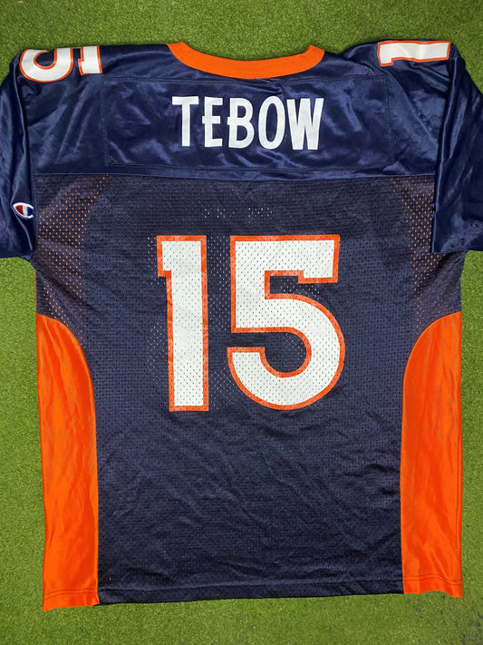 2010-2011 Denver Broncos - Tim Tebow #15 - Vintage NFL Jersey (44) - Gametime Vintage