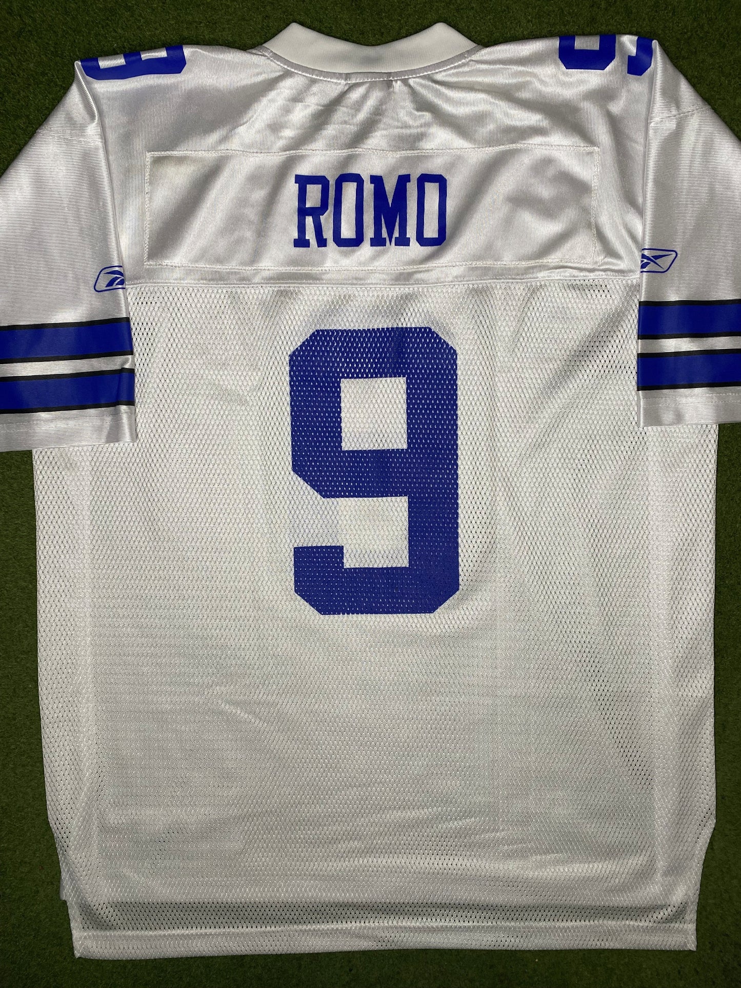 Dallas Cowboys de los 2000 - Tony Romo #9 - Reebok - Camiseta NFL vintage (XL)