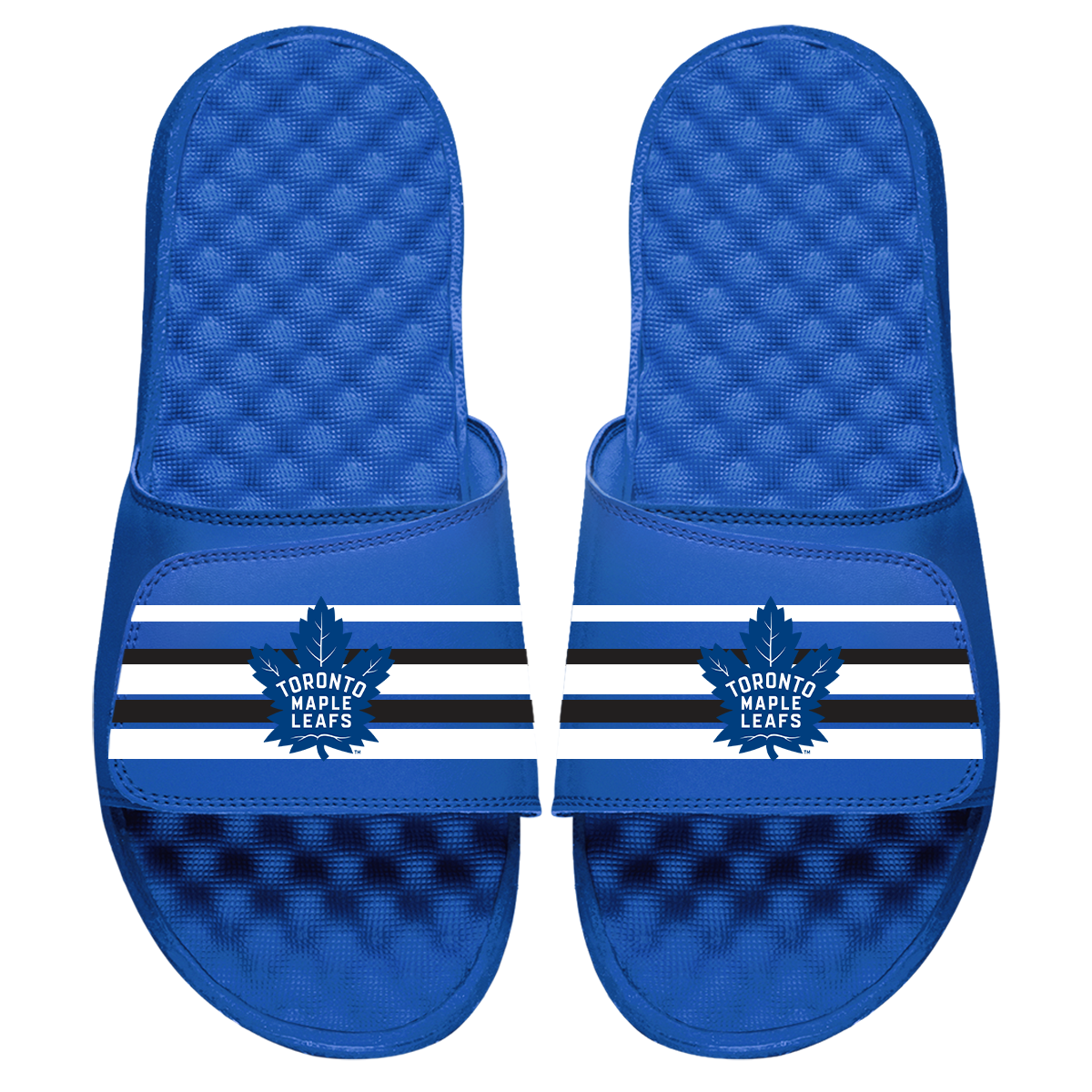 Toronto Maple Leafs Stripes Slides