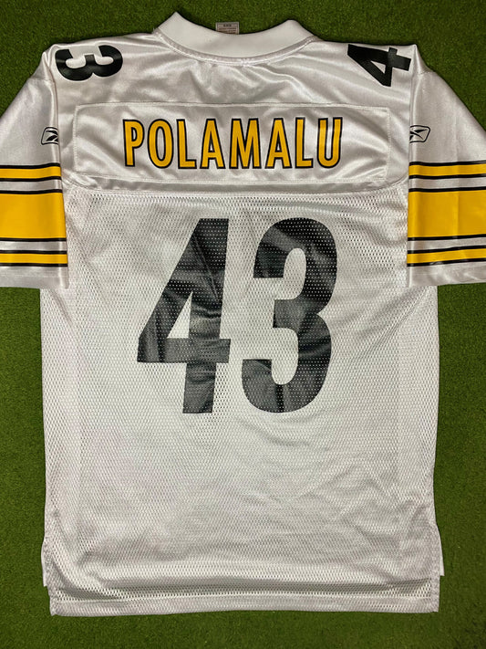 2004-2011 Pittsburgh Steelers - Troy Polamalu #43 - Vintage NFL Jersey (Medium) - Gametime Vintage