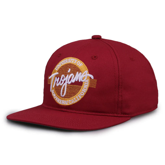 USC Trojans Retro Circle Snapback Hat