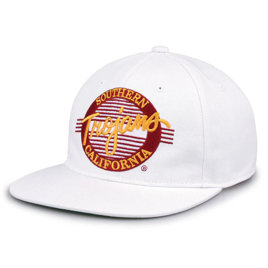 USC Trojans Retro Circle Snapback Hat