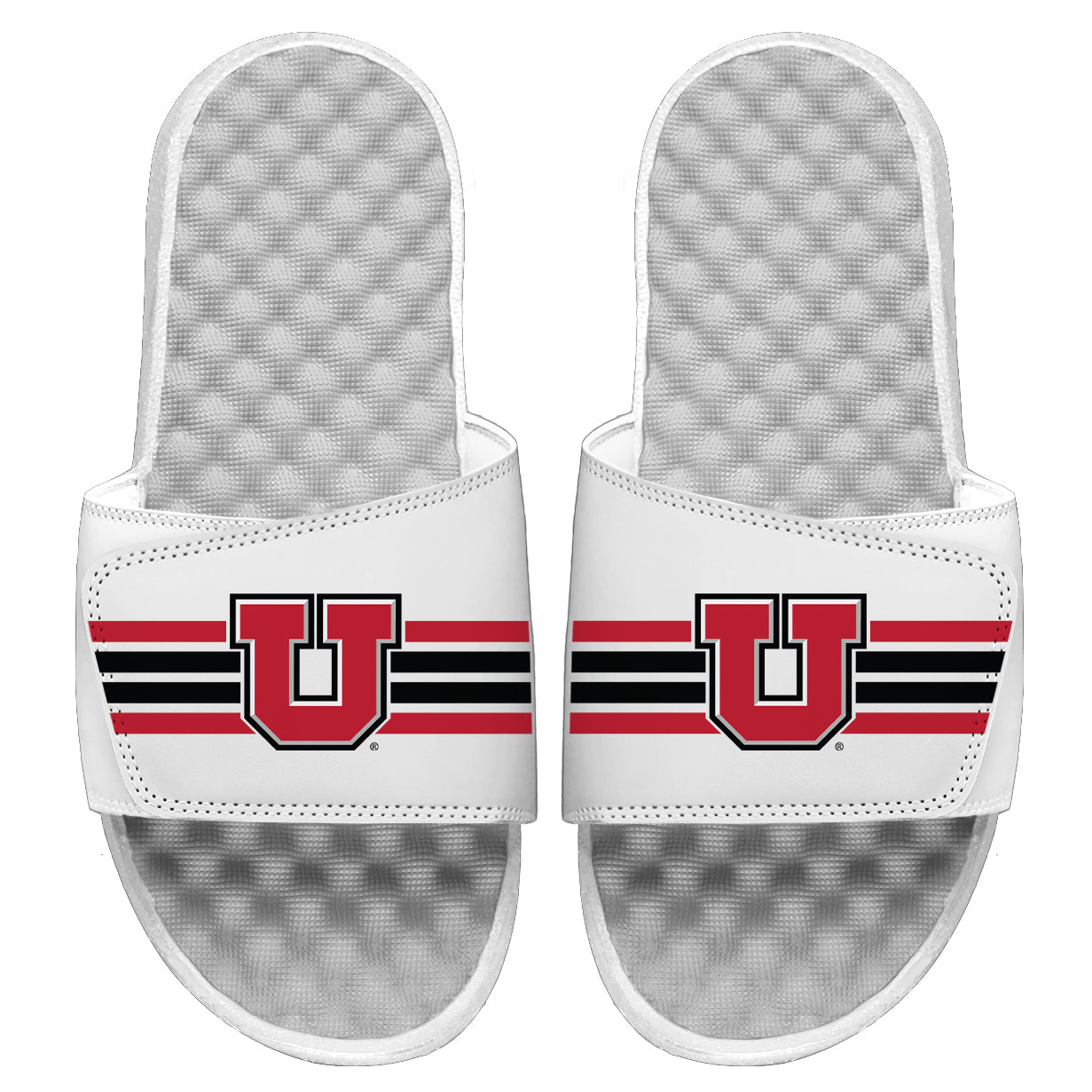 Utah Varsity Stripes Slides