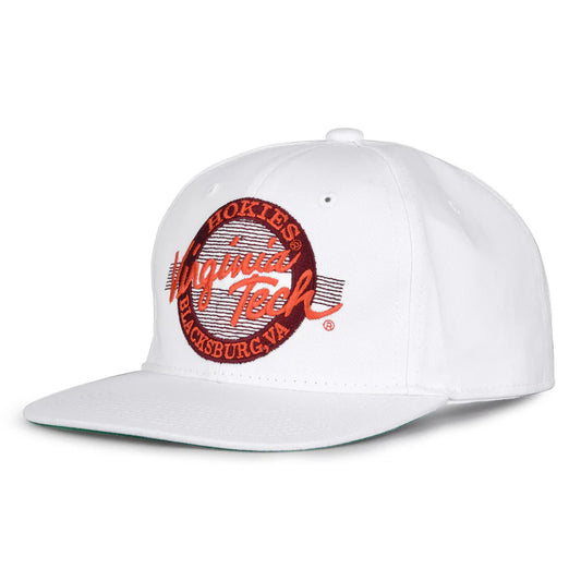 Virginia Tech Hokies Retro Circle Snapback Hat