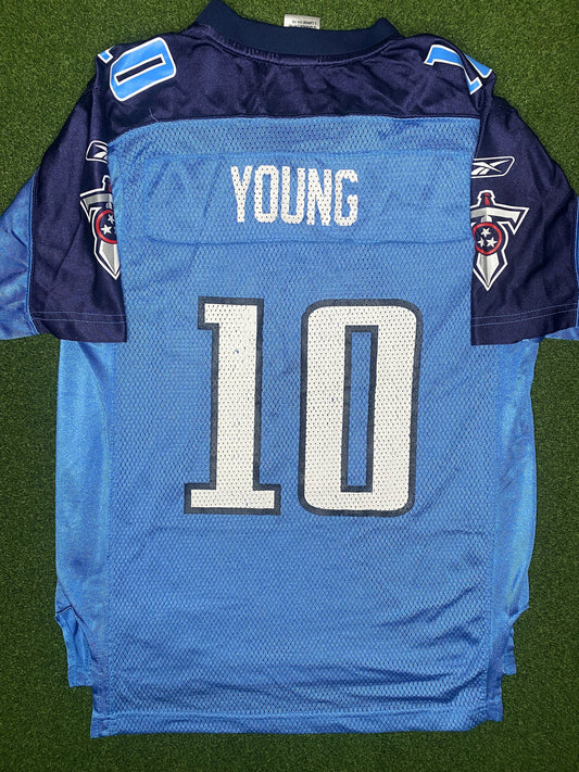 2006-2010 Tennessee Titans - Vince Young #10 - Vintage NFL Jersey (Youth Large)