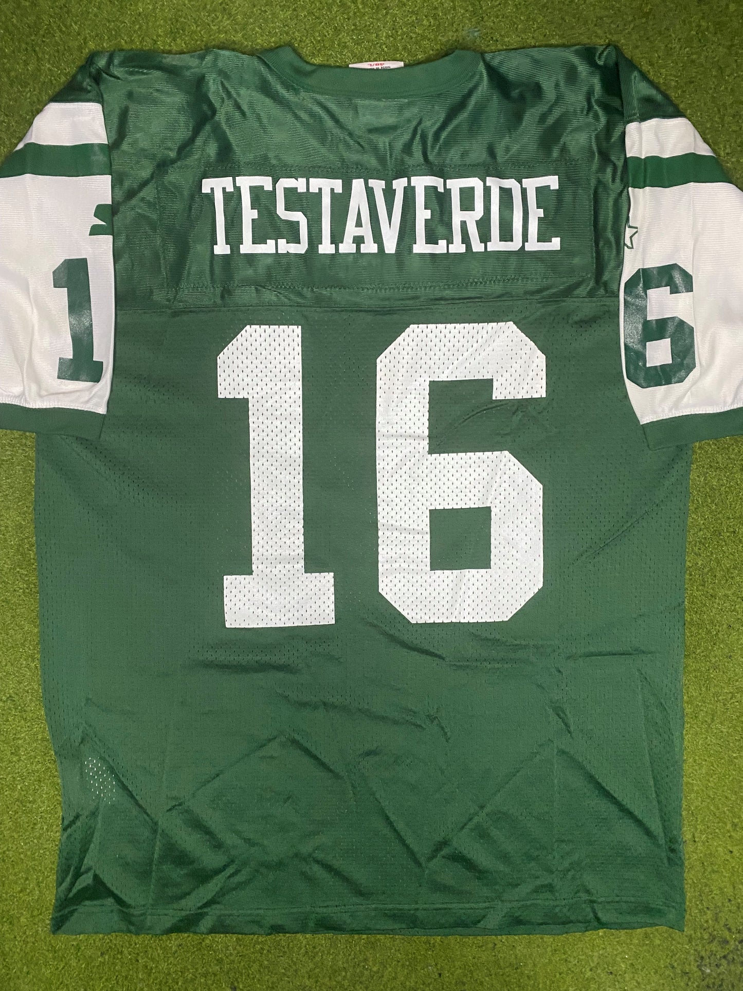 1997-2001 New York Jets - Vinny Testaverde #16 - Vintage NFL Jersey (48) - Gametime Vintage