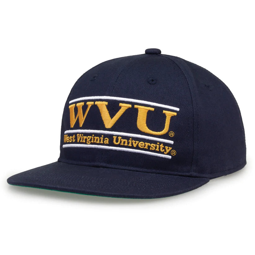 West Virginia Mountaineers Retro Bar Snapback Hat