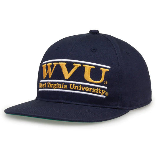 West Virginia Mountaineers Retro Bar Snapback Hat