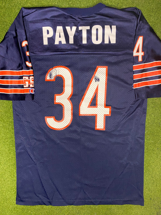 80s Chicago Bears - Walter Payton #34 - Champion - Vintage NFL Jersey (40) - Gametime Vintage