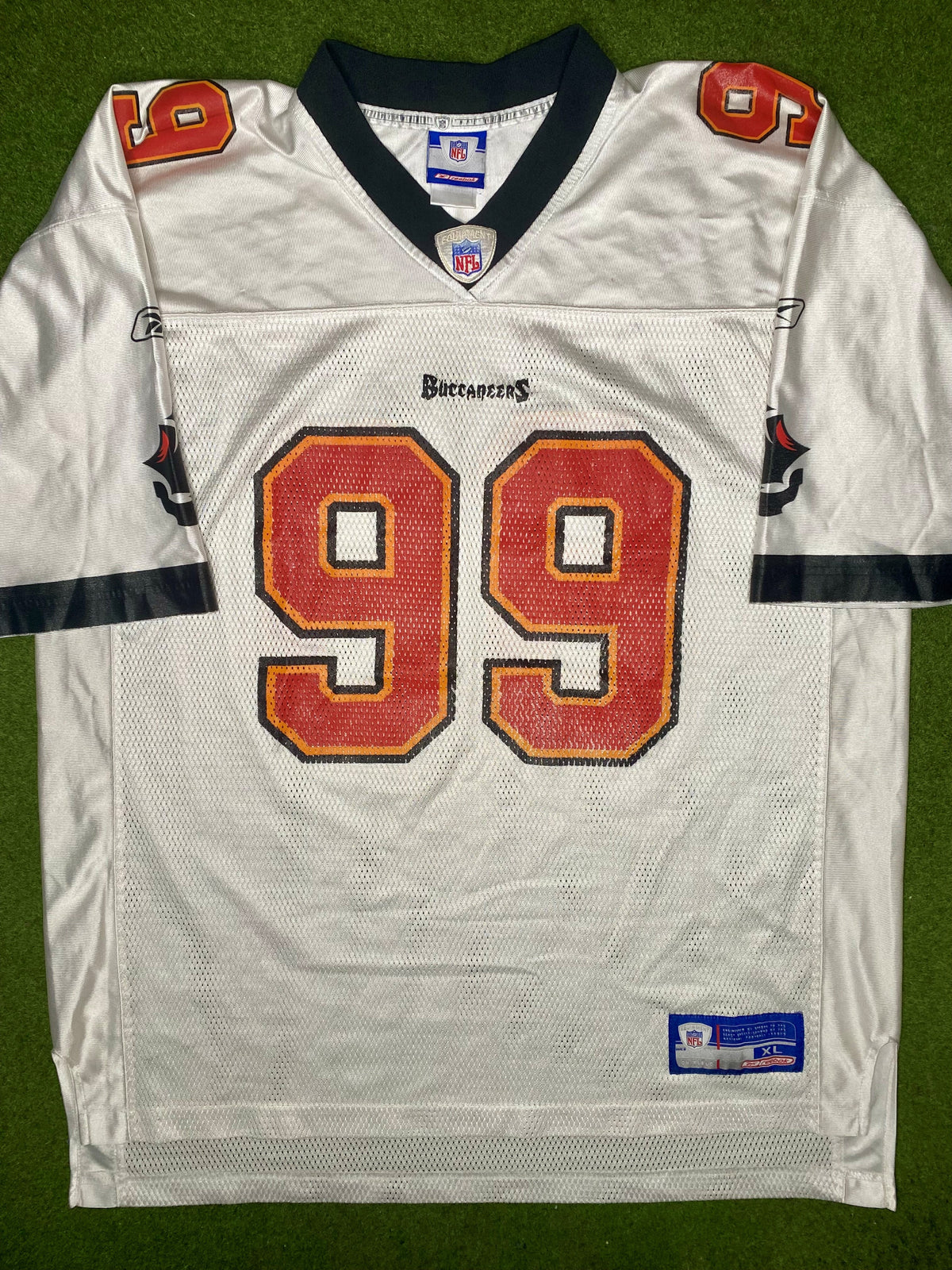 2002-2003 坦帕湾海盗队 - 沃伦·萨普 #99 - 复古款NFL球衣 (XL)