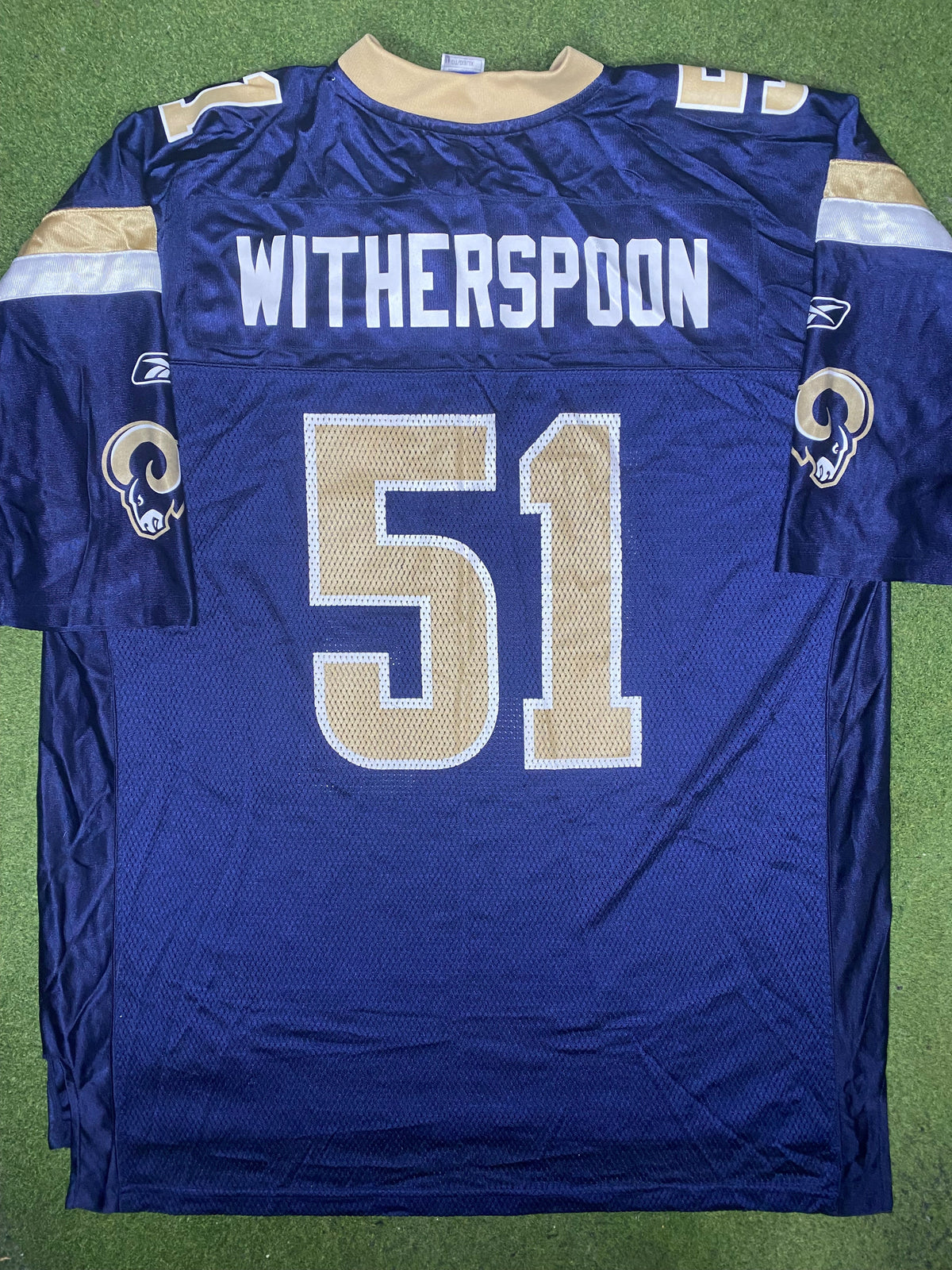 2006-2009 圣路易斯公羊队 - 威尔·威瑟斯彭 #51 - 复古NFL球衣 (XL)