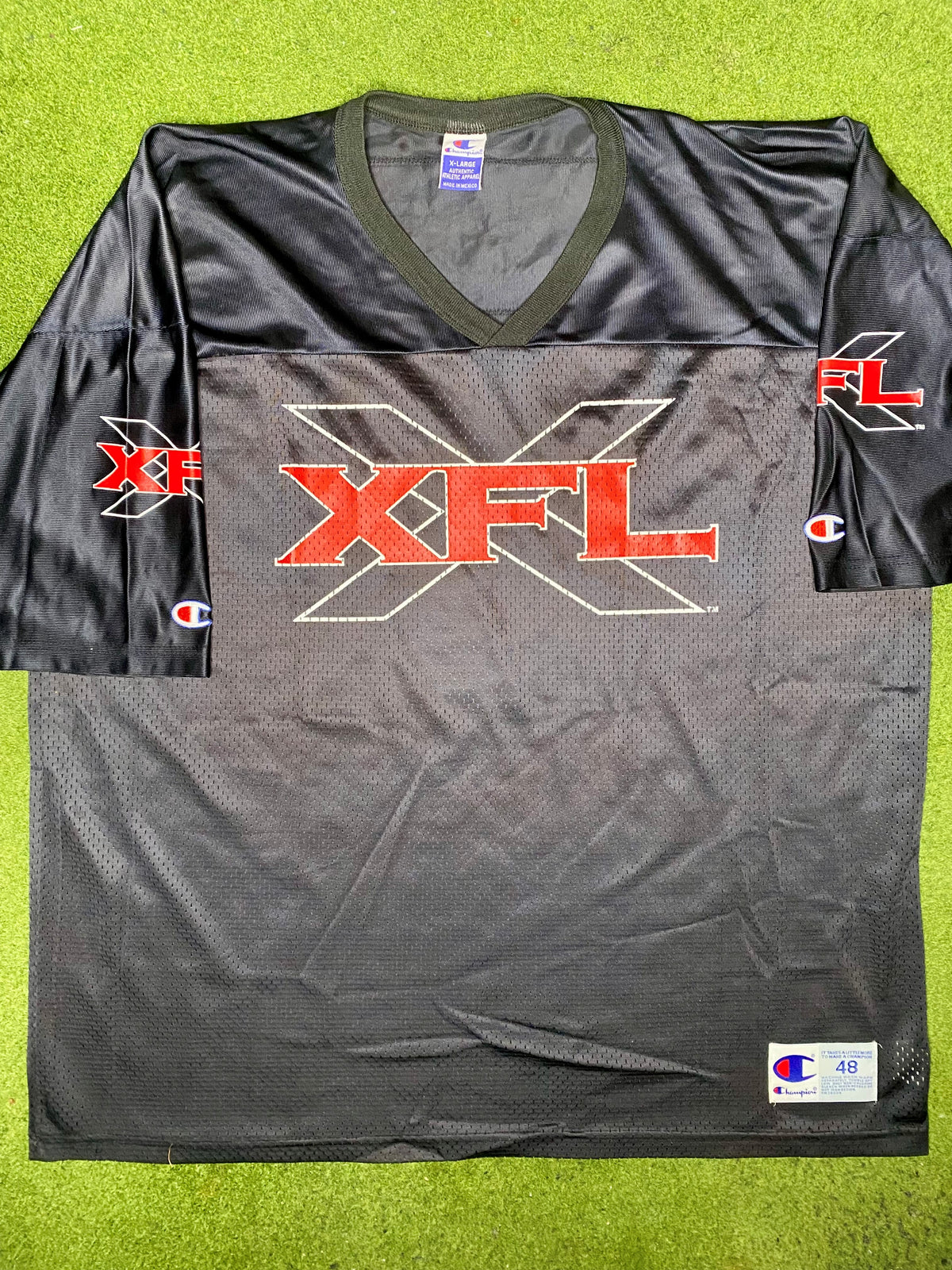 2001 XFL - 复古美式足球球衣 (48)