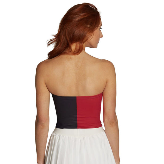 Temple Owls Two Tone Tube Top