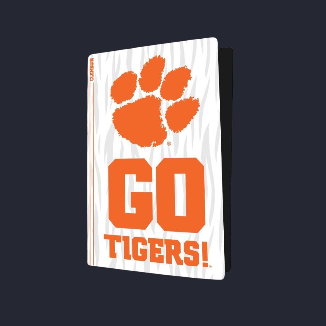 Clemson PS5 VarsityWrapz