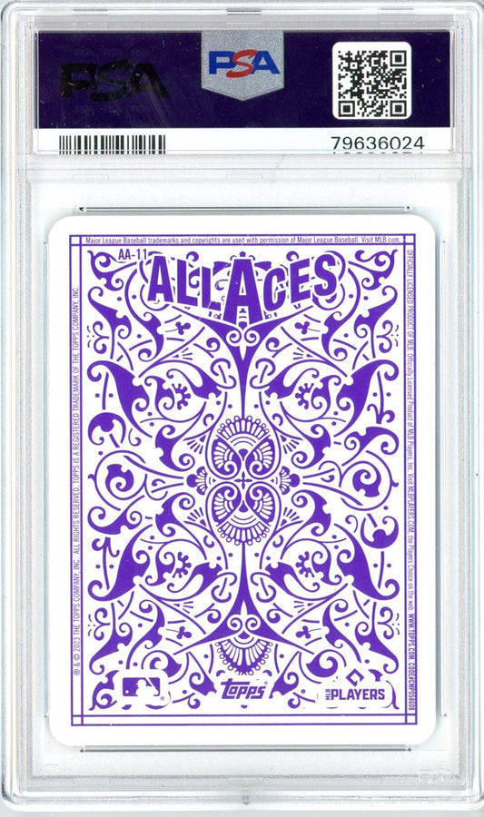 Graded 2023 Topps Shohei Ohtani #AA11 All Aces Baseball Card PSA 10 Gem Mint