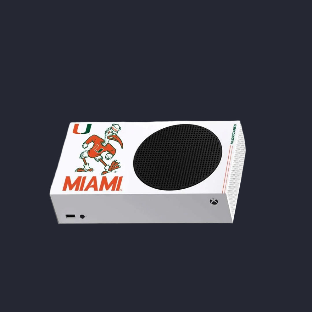 Miami Hurricanes Xbox X/S VarsityWrapz