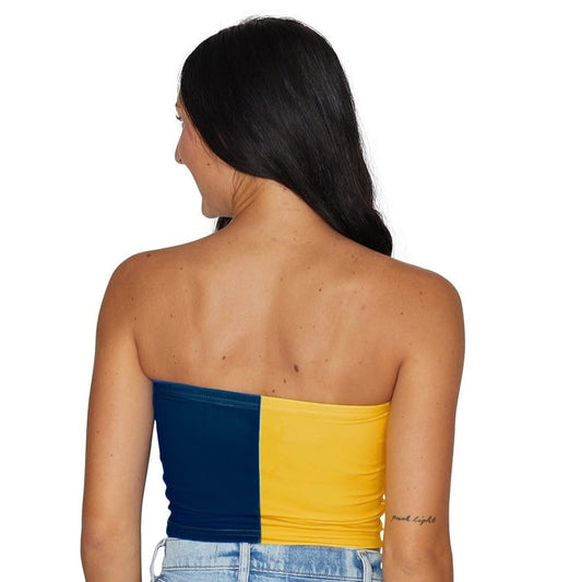 Quinnipiac Two Tone Tube Top
