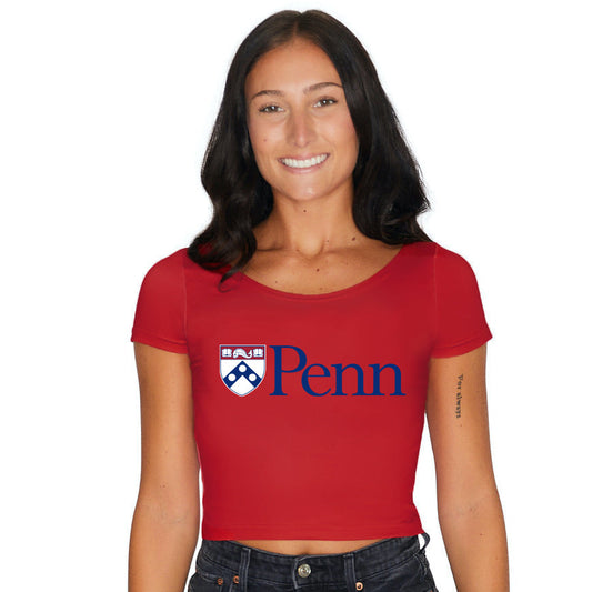 Penn Red Babydoll Tee