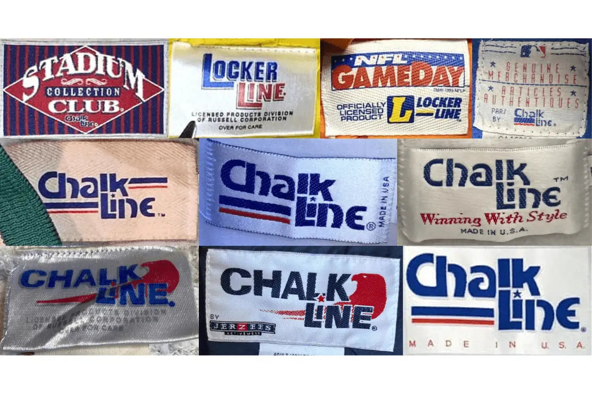 The Iconic History of Chalk Line Clothing Tags – Gametime Vintage
