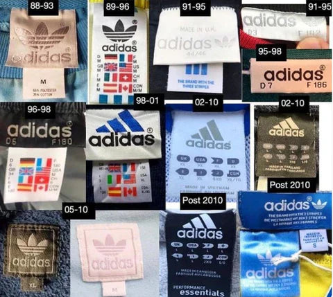 The Untold Story of Adidas Clothing Tags: A Journey Through Sportswear History - Gametime Vintage