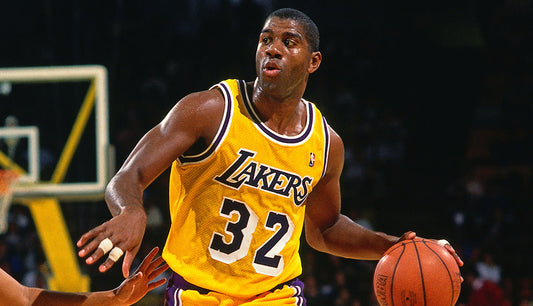 Elevate Your Style with a Vintage Magic Johnson Lakers Jersey