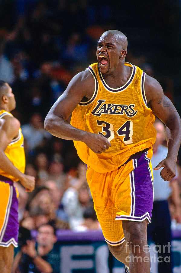 Elevate Your Style with a Vintage Shaquille O'Neal Lakers Jersey