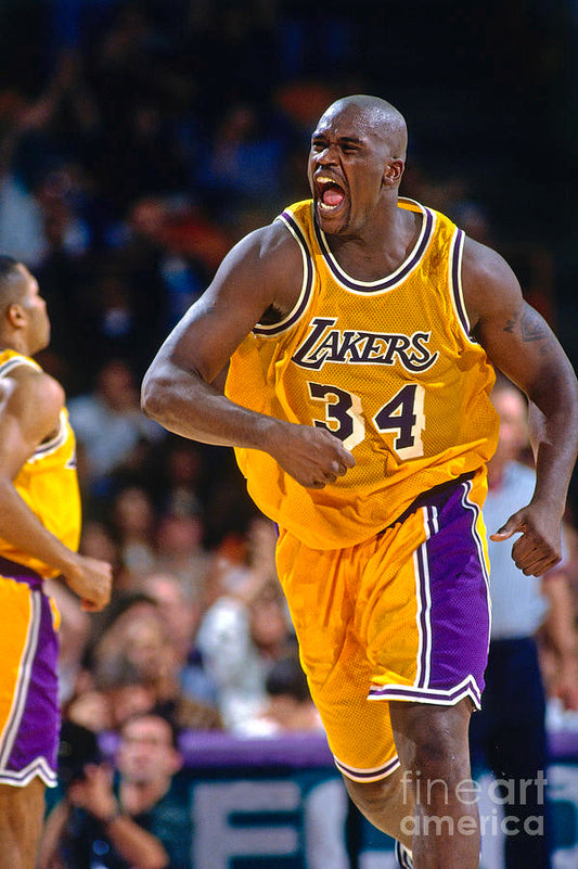 Elevate Your Style with a Vintage Shaquille O'Neal Lakers Jersey