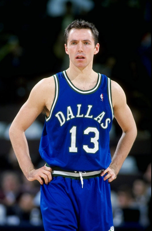 Elevate Your Style with a Vintage Steve Nash Mavericks Jersey