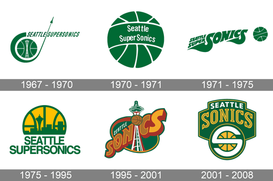 SuperSonics Logo: A Sonic Boom of Basketball Heritage with Gametime Vintage