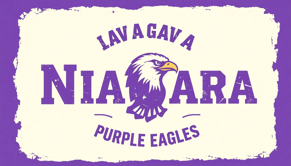 Elevate Your Style with Vintage Niagara Purple Eagles Apparel