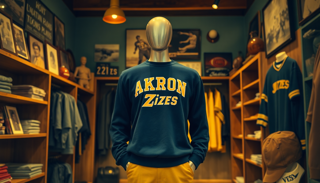 Elevate Your Style with Vintage Akron Zips Apparel