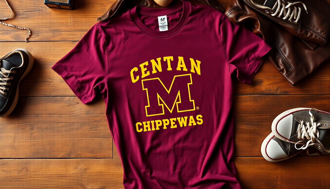 Elevate Your Style with Vintage Central Michigan Chippewas Apparel