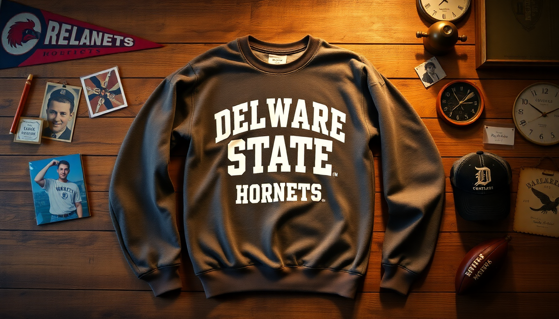 Elevate Your Style with Vintage Delaware State Hornets Apparel