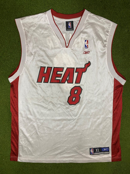 2005-2008 Miami Heat - Antoine Walker #8 - Reebok - Vintage NBA Jersey (XL) 