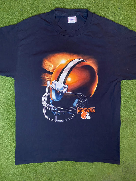 00s Cleveland Browns - Vintage NFL T-Shirt (Large) 