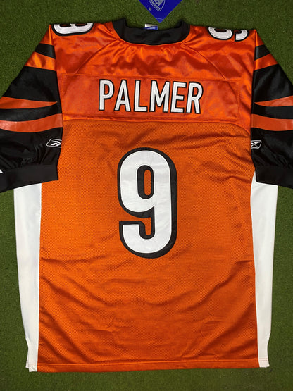 00s Cincinnati Bengals - Carson Palmer #9 - Reebok NWT - Vintage NFL Jersey (54) 