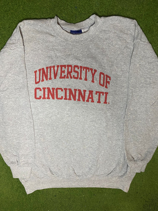 00s Cincinnati Bearcats - Vintage University Sweatshirt (Large)