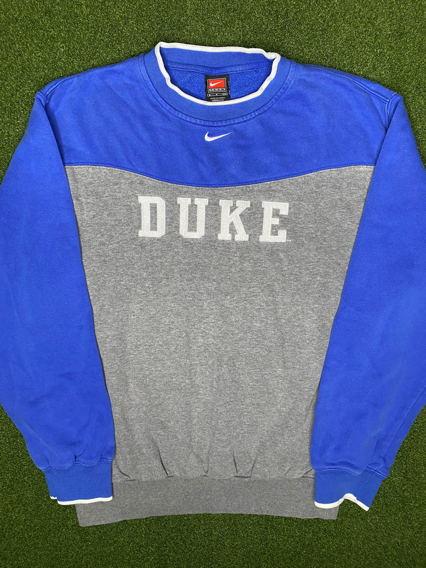 00s Duke Blue Devils - Vintage College Sweatshirt (Small)