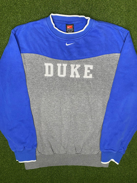 00s Duke Blue Devils - Vintage College Sweatshirt (Small)