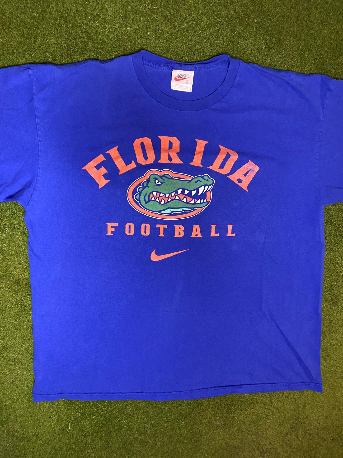 00s Florida Gators - Nike - Vintage College Football T-Shirt (XL) 