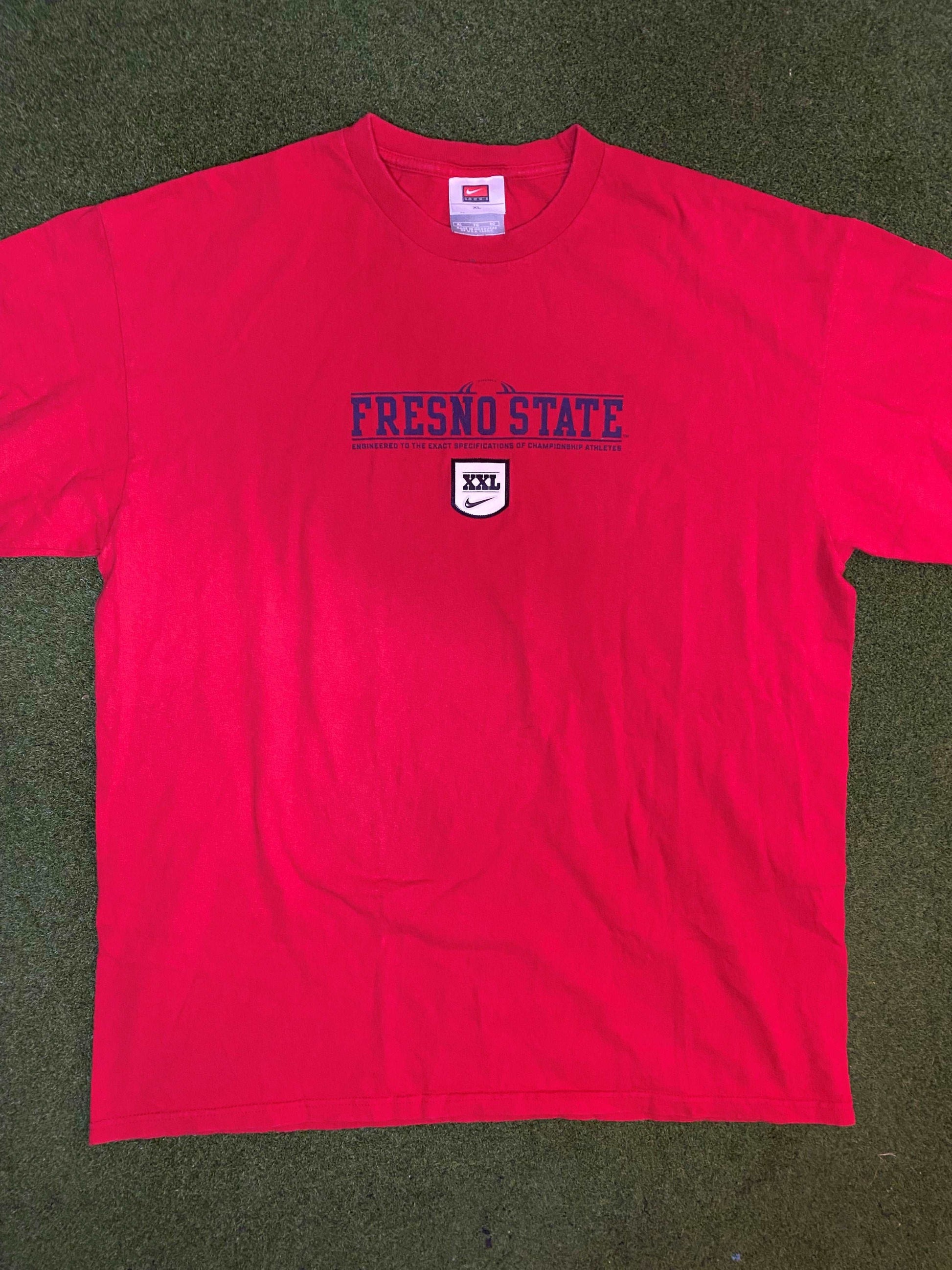 00s Fresno State Bulldogs - Nike - Vintage College T-Shirt (XL)