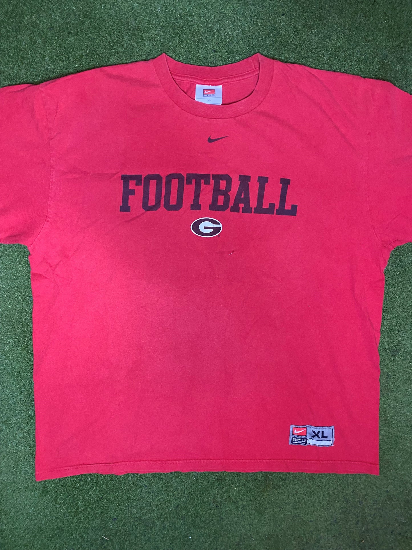 00s Georgia Bulldogs - Nike - Vintage College T-Shirt (XL) 