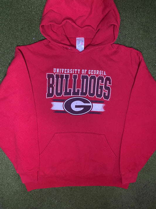 00s Georgia Bulldogs - Vintage College Hoodie (Large)