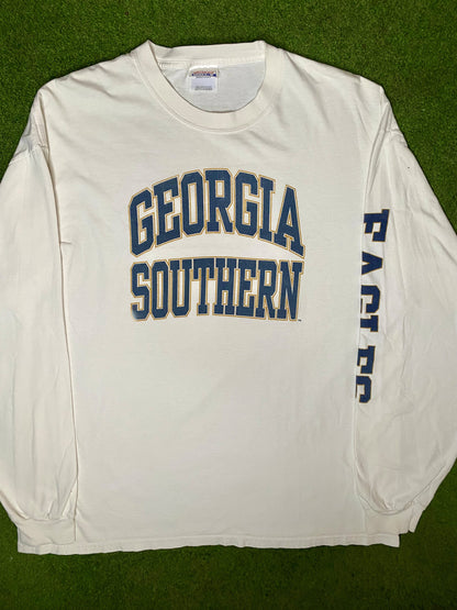 00s Georgia Southern Eagles - Vintage College Long Sleeve (XL)
