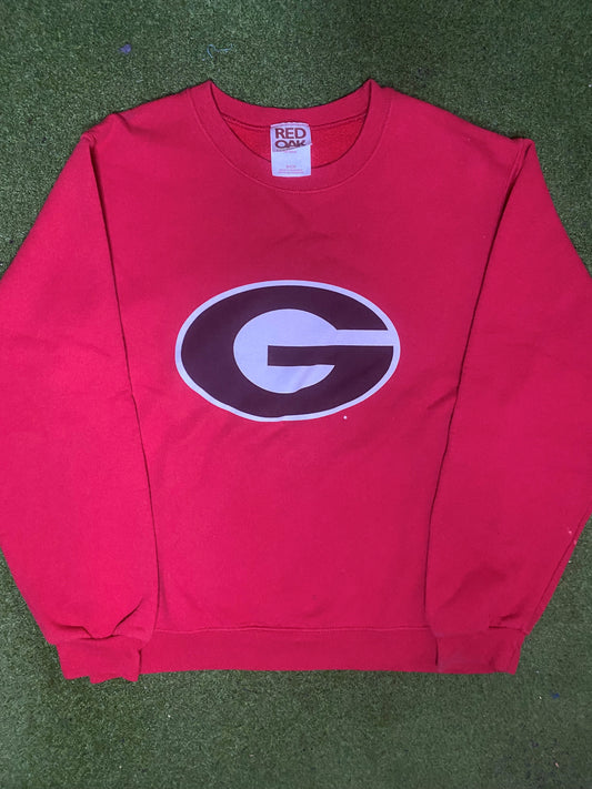 00s Georgia Bulldogs - Vintage College Sweatshirt (Small)